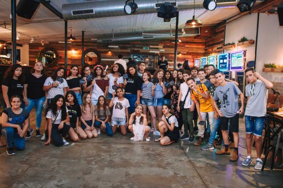 מצגת באירוע בת מצווה