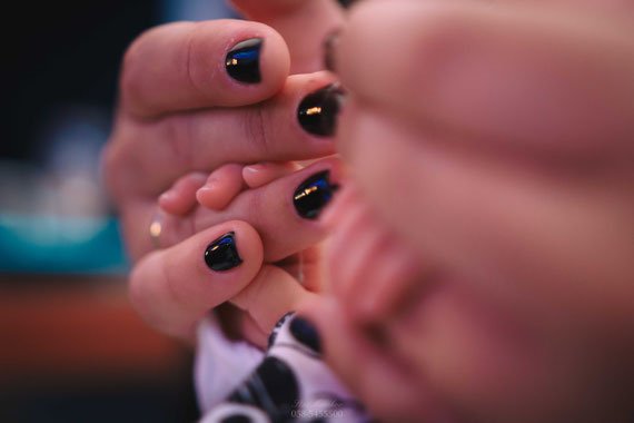 צילומי משפחה לפני טקס הברית