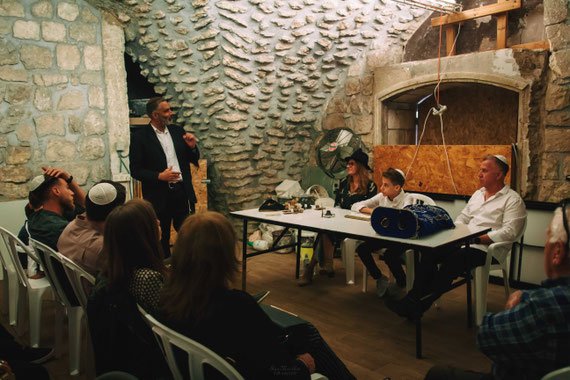 טקס סופר סתם לפני עליה לתורה בכותל