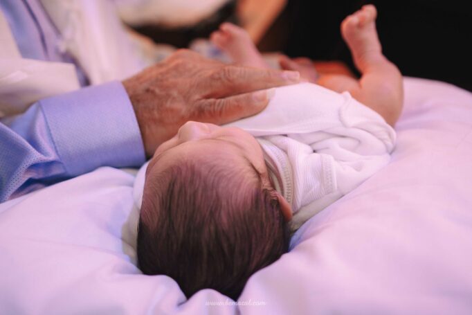 תצלום מרגש בזמן הטקס