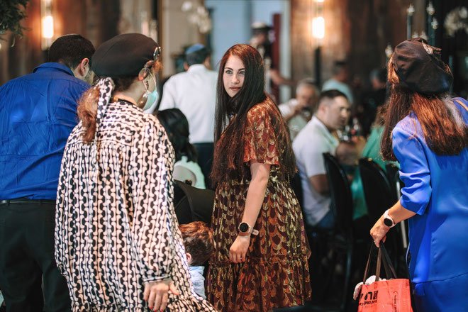 כששמלה מונחת נכון - צילום בברית