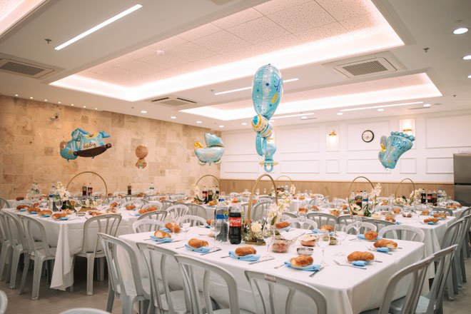 ברית מילה בחדר פרטי במסעדה - חמוד ואינטימי