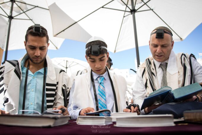 החתן אבא וסבא - תמונה אחת 3 דורות